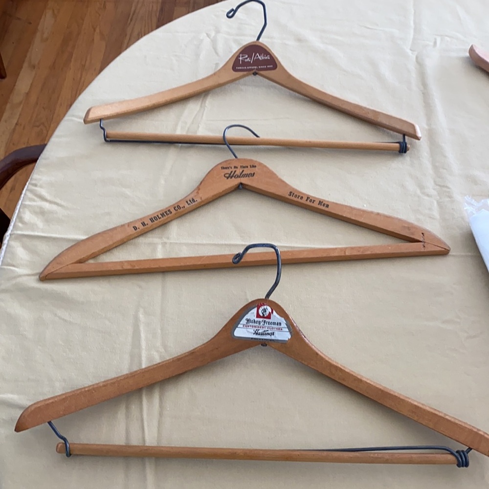 Vintage hangers
